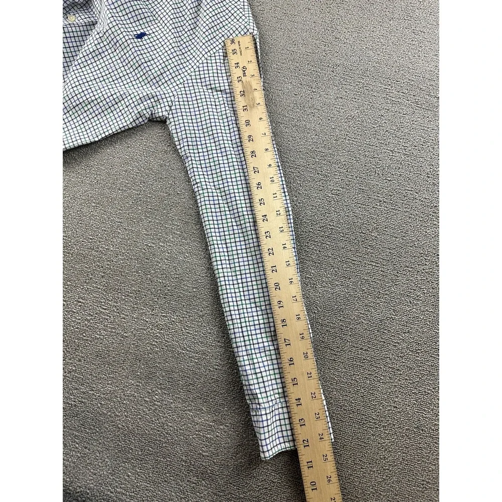 Reworked Polo Ralph Lauren Button-Down Shirt Men S Multi Color Cotton Preppy‎